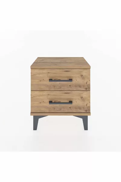 أرجيس كومودين بسحب واحد من خشب الصنوبر