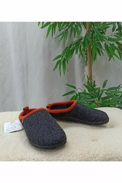 Silent Non Slip Sole Felt Unisex Home And Guest Slippers