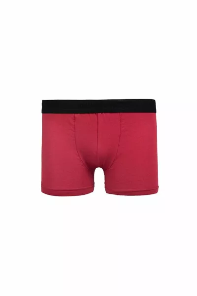 Boxer 2 pièces en tissu extensible en coton lycra pour homme