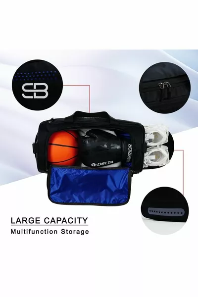 Спортивная сумка вентилируемая с отделениями для обуви