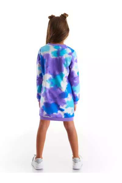 Fab.tie-dye Robe colorée pour filles