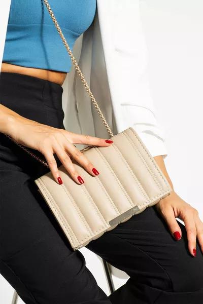 كتف مغناطيسي وحقيبة يد مع حزام سلسلة