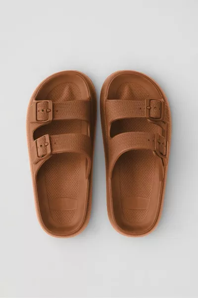 ليلي تان مزدوجة مشبك إيفا منصة الصيف النعال عارضة