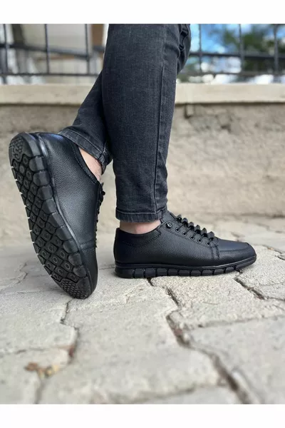 Weiches Kunstleder Orthopädische Herren Classic Sport Winterschuhe