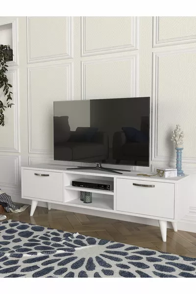 Dale TV Stand White