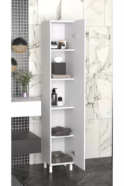 Mimoza 5 Planken Multifunctionele Badeerkast