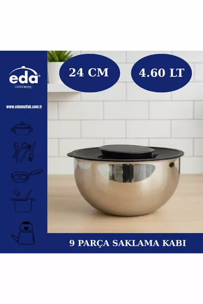 Bol à mélanger avec 9 pièces et râpe de rangement