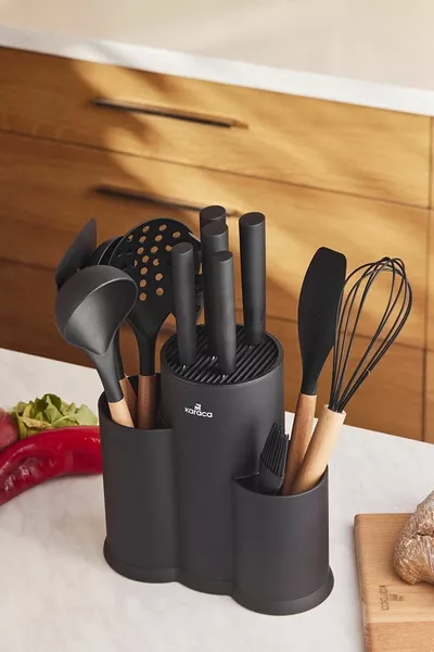 Burby Wood Spare Parts and Knife Set