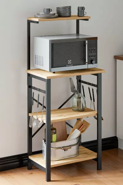 Регулируема по височина кухненска пейка - Смърч