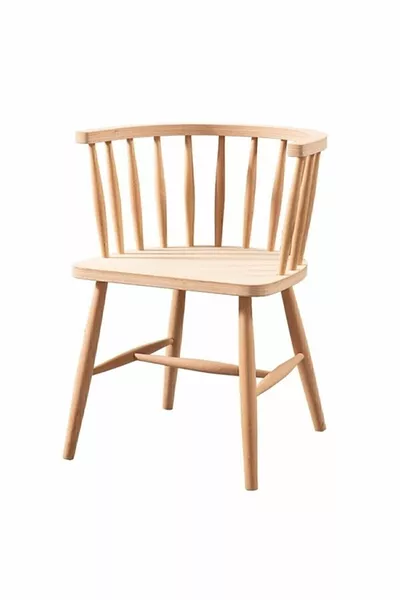 Chaise de terrasse en bois avec accoudoirs pour café et cuisine