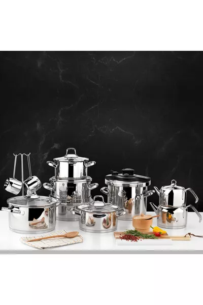 Jewel Steel Dowry Set Piece-Inox