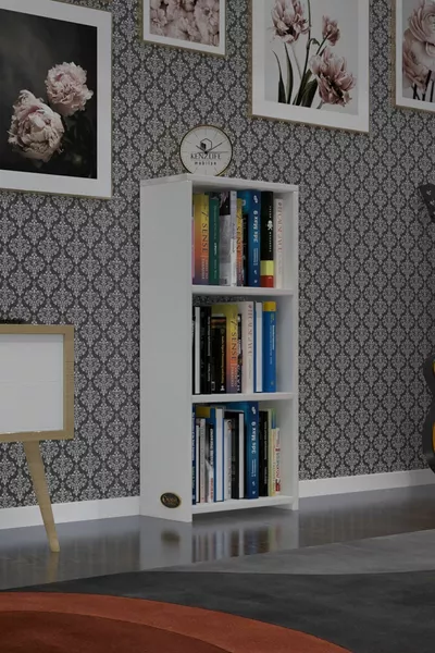 Libreria Super Ga ** Byz 3 Piani Singolo Scomparto Armadio da Ufficio Cucina Bagno Senza Schienale