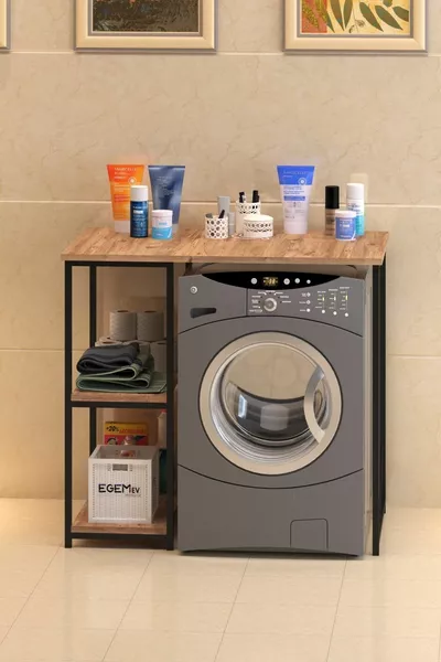 Wasmachine Droogrek Vaatwasser Organizer Badkamer Organizer Keuken Organizer