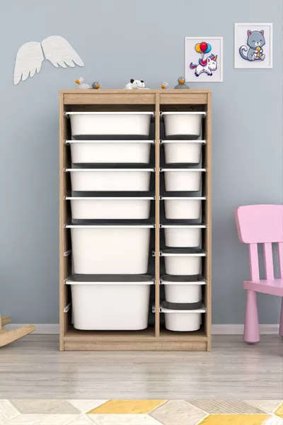 Montana XS Cabinet with Basket Multi-Purpose Cabinet Compatible