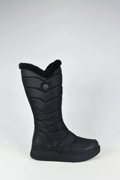 Водоустойчиви дамски ботуши за сняг с козина отвътре с цип