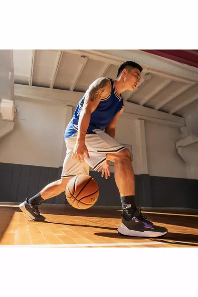 Volwassen Zwarte Sneakers Sf  Laag - Basketbal