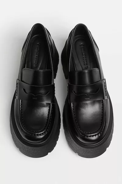 Mocassini con tacco a strappo