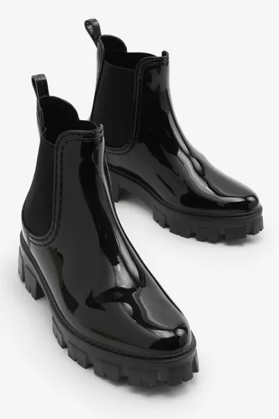 BOTTES IMPERMÉABLES FEMME BOTTE DE PLUIE NOIR
