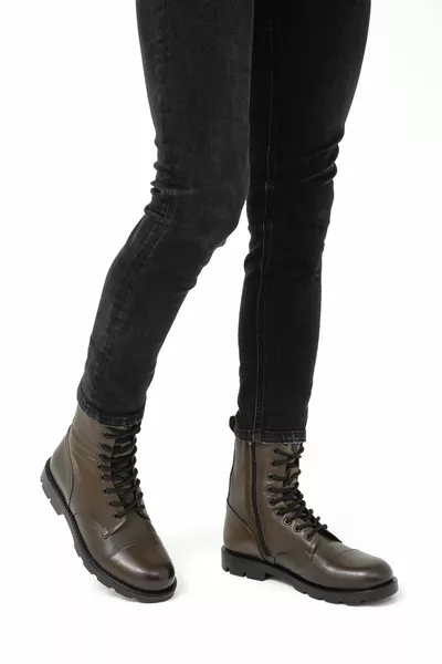 Men's Leather Casual Boots   Erk Boots /