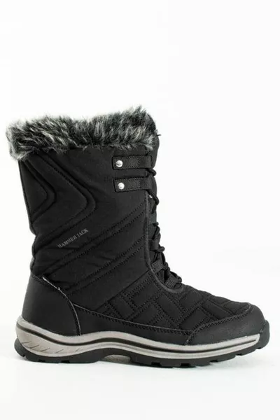 Lace-up Waterproof Outdoor Boots Black