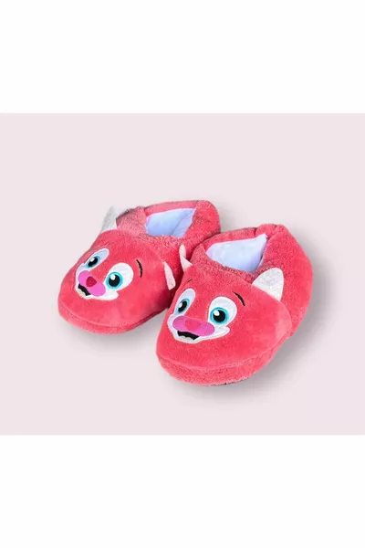women's kitten animal figure plush Panduf house shoes