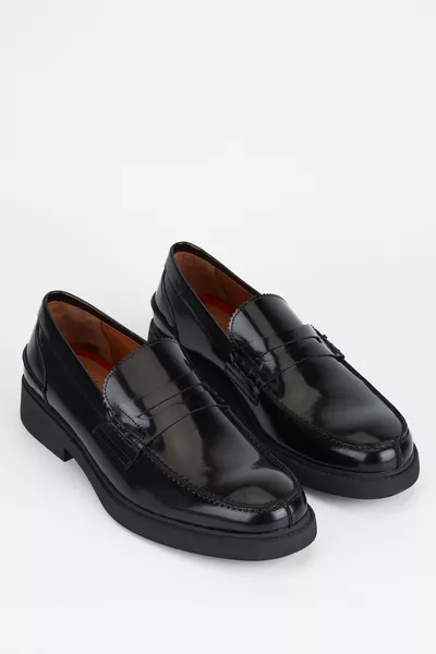 أحذية لوفر جلد طبيعي للرجال   Erk Ayk /