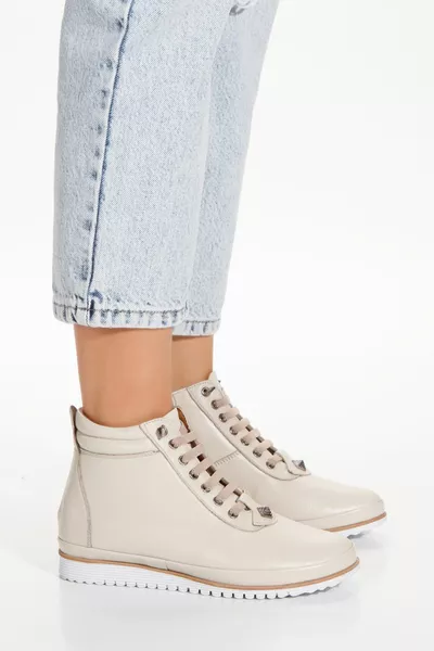 جلد طبيعي عارضة كعب الرياضة أحذية نسائية تومي