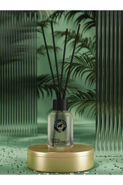 Diffuseur d'ambiance Bamboo Rainforest avec bâtonnets | Collection Bambu Koku Atelier  ml