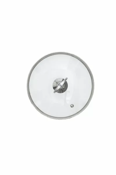 Pentola con coperchio in vetro  cm