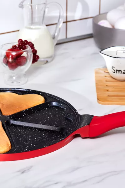 مقلاة بان كيك مصنوعة من الجرانيت البيولوجي مفضلة لعشاق المطبخ، بحجم  سم