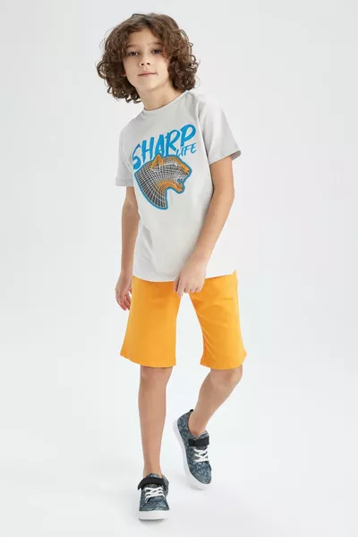 Jungen Basic Bermuda-Shorts hs
