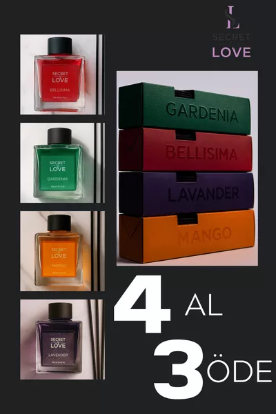 Buy 4 Pay for 3 Stick Room Fragrance ml Lavender, Mango, Bellisima, Gardenia