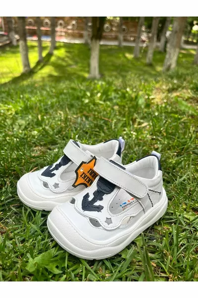 Nino en cuir véritable semelle orthopédique bébé garçon chaussures de premier pas