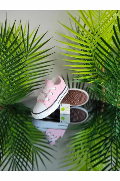 للجنسين بنات الأولاد أطفال أطفال قصيرة الدانتيل المتابعة خفيفة الوزن واسعة تناسب قماش الكتان أحذية رياضية