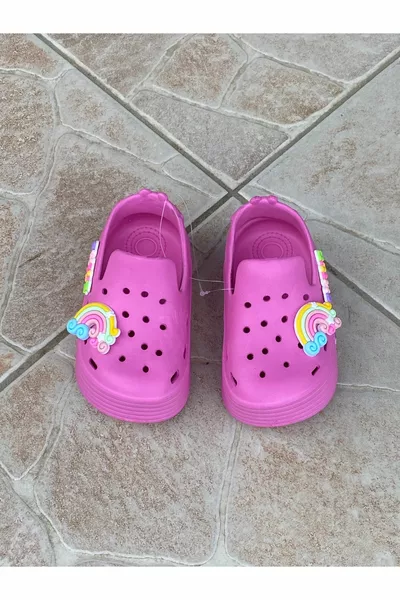 عدم الانزلاق خفيفة الوزن وحيد برزت صنادل فاخرة للأطفال البحر بركة النعال