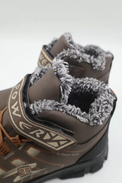 صوف الأطفال الداخلي المقاوم للبرد الشتاء الأحذية اليومية الدافئة