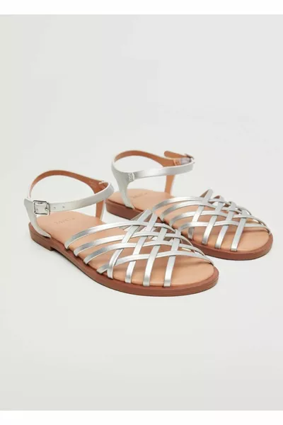 Sandali con cinturino incrociato