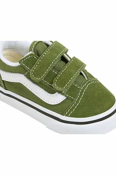 Old Skool V Детская повседневная обувь  Хаки