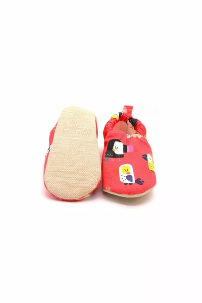 الطوقان الطيور القطن عدم الانزلاق الخطوة الأولى الطفل الجوارب