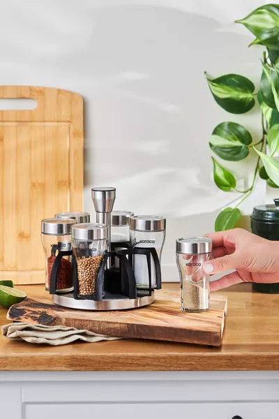 Cam Danica 7 Parça Round Baharat Takımı 7 Parça  ml