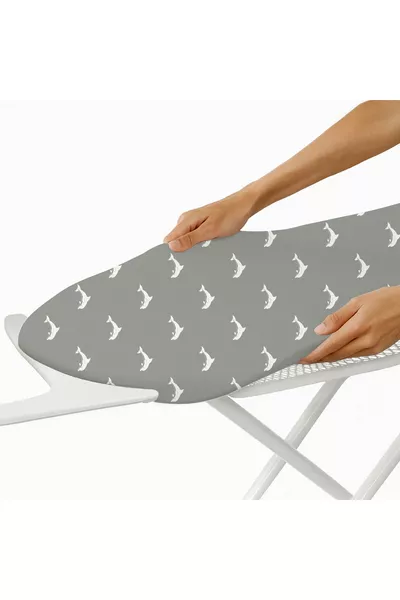 (WITH GIFT) COMFORT DOLPHIN Ironing Board Cover Cloth 1 Piece Protective Mesh Ironing Pad Gift
