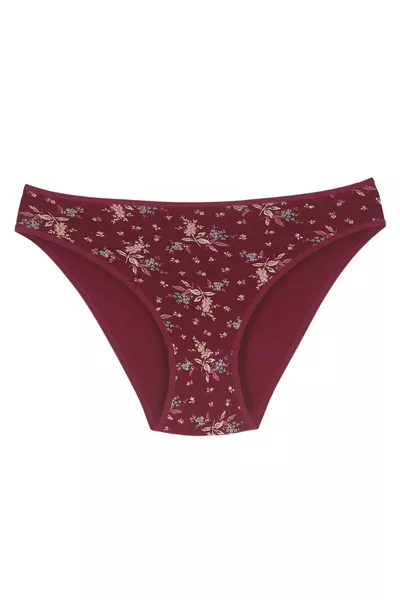 -5 حزمة 7 قطع من بكيني نسائي بنقشة الزهور 