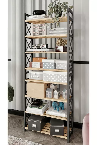 Decorative Multi-Purpose 8-Tier Shoe Rack