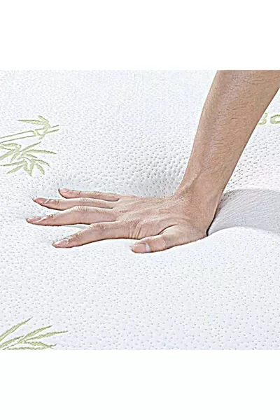 Bamboo 7 CM Visco Mattress Pad Zippered Visco Pad