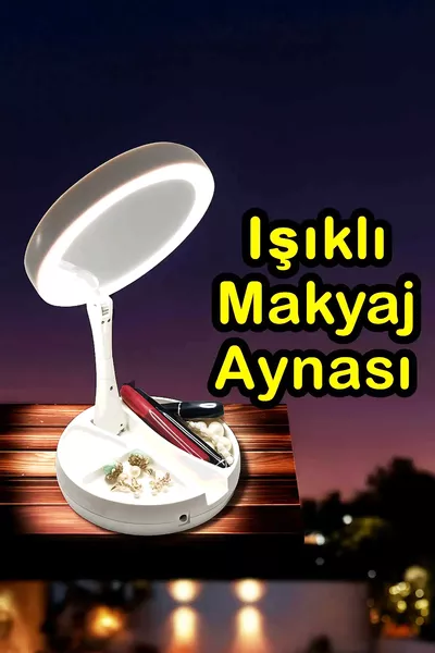 Magnifying Lighted Makeup Mirror, Lighted Makeup Mirror, x Magnification LED Lighted Travel Mirror,