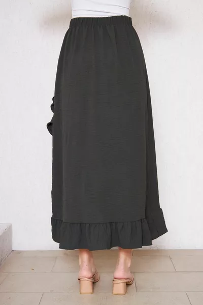 تنورة أيروبين طويلة تكدرت ، تنورة صيفية ، تنورة تكدرت ، تنورة محجبة ، تنورة هدايا