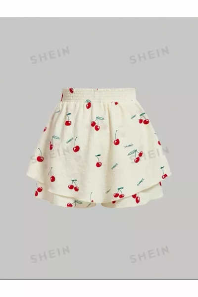 Unverzichtbarer importierter Mini-Shorts-Rock für Damen