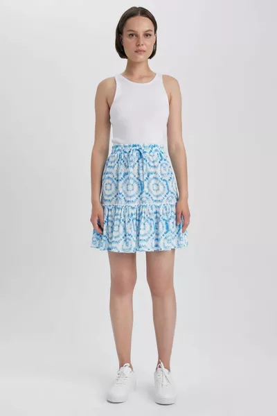 التعادل صبغ التجاعيد فسكوزي تنورة صغيرة sm