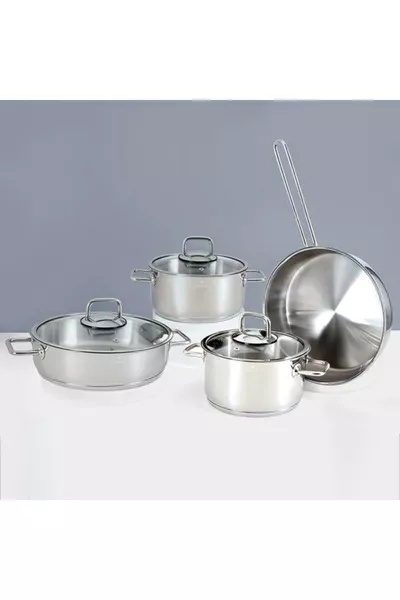 طقم قدور ستيل باليرمو 7 قطع