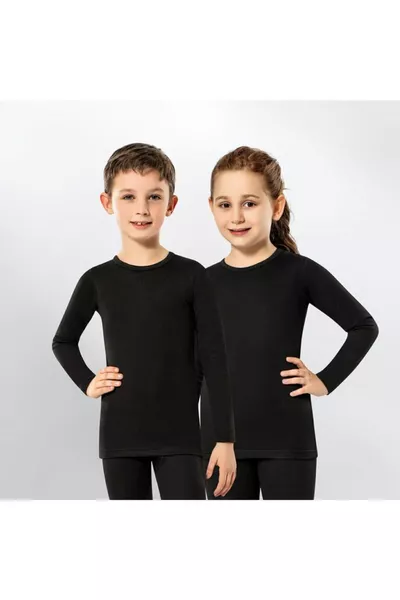Boys' Thermal Set Long Sleeve Thermal Bodysuit and Tights